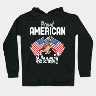 Proud American Quail USA Hoodie